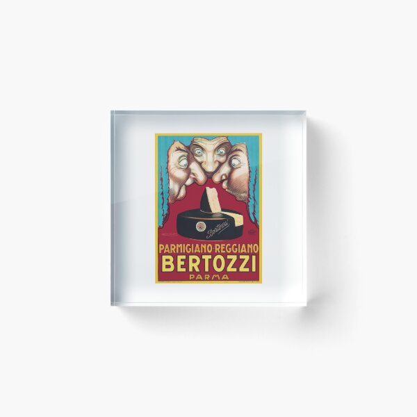 Item preview, 1930 Bertozzi Parma Cheese Italian Advertising Poster designed and sold by retrographics.
