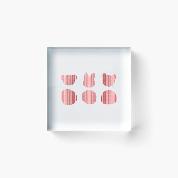 Item preview, Trio Crew in red and white designed and sold by tresfolia.