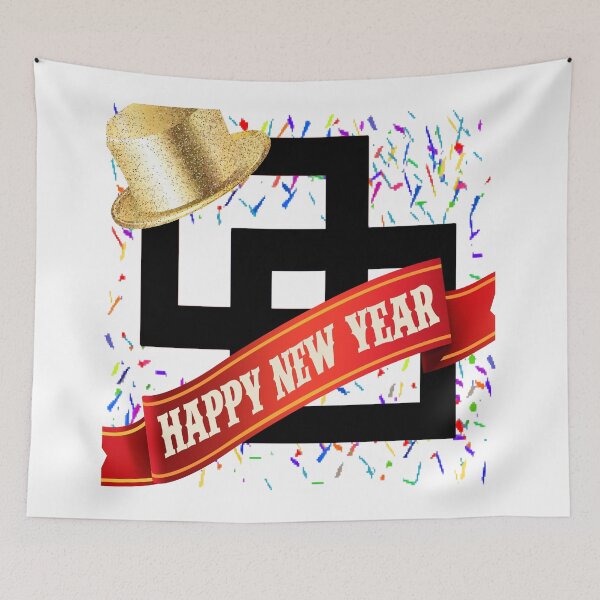 Item preview, Inter Happy New Year designed and sold by Square Dancing Gifts & Merchandise.