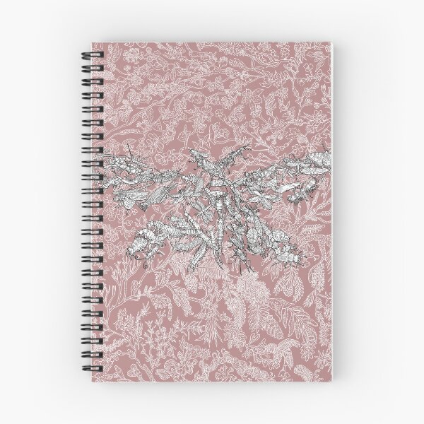 Item preview, Hexapoda - Insects - Evolution - Pink Background designed and sold by EvolutionPoster.