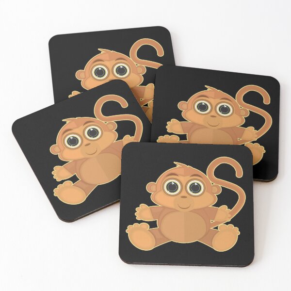 Item preview, Monkey - Black designed and sold by Adamzworld.