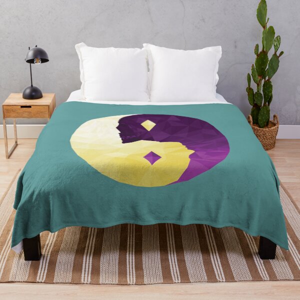 Item preview, Yin Yang - Life and Death - Purple/Yellow designed and sold by KandataOG.