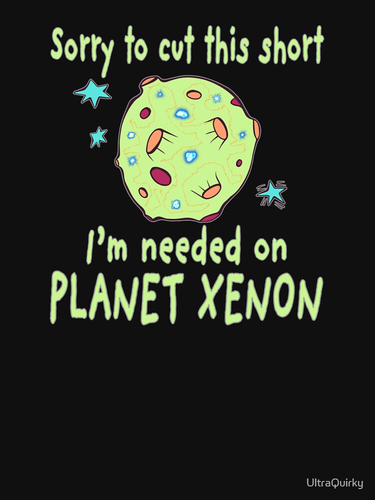 Planet Xenon. by UltraQuirky