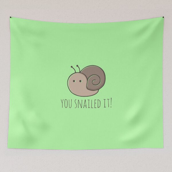 Item preview, You Snailed It! designed and sold by myndfart.
