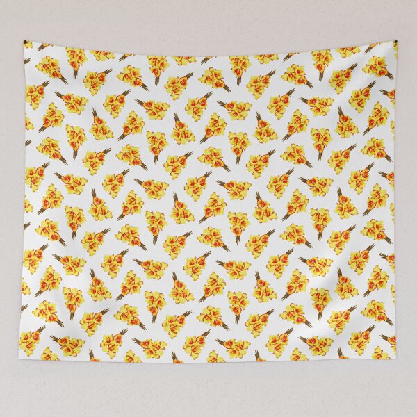 Item preview, Dame Edna Everage Gladdie Time Yellow Gladiolus by Jock Mooney designed and sold by dameednaeverage.