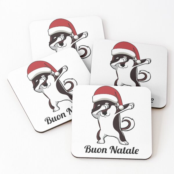 Item preview, dog dab buon natale designed and sold by atevern.