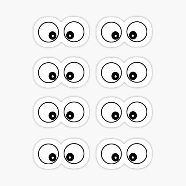 Eye Stickers Large Googly Eyes Self adhesive Stickers Labels - Temu