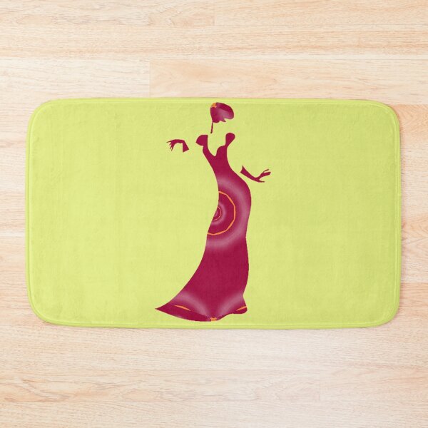 Item preview, Fashionable lady with long dress designed and sold by tetibright.