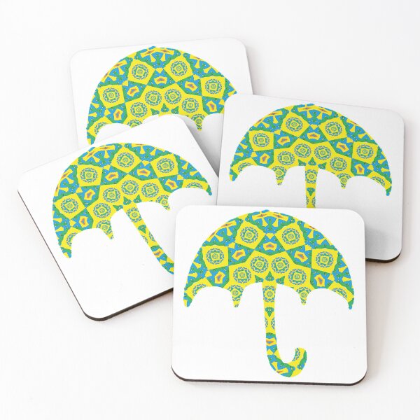 Item preview, Colorful umbrella silhouette designed and sold by tetibright.