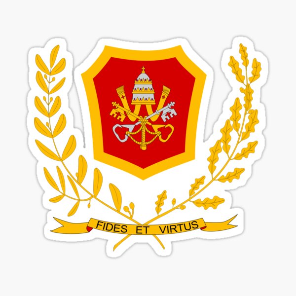 Item preview, Vatican City Gendarmerie Corps - Corpo della Gendarmeria dello Stato della Città del Vaticano designed and sold by wordwidesymbols.