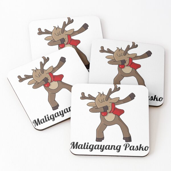 Item preview, reindeer dab maligayang pasko designed and sold by atevern.