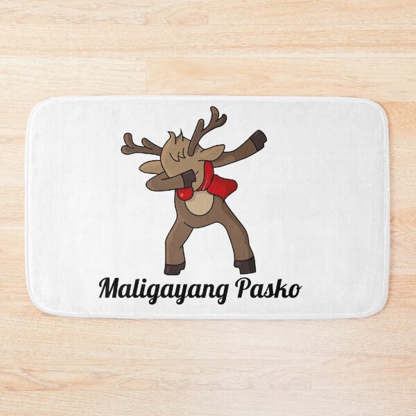 Item preview, reindeer dab maligayang pasko designed and sold by atevern.