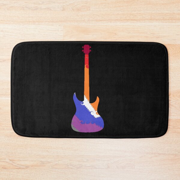 Item preview, Multicolor guitar silhouette designed and sold by tetibright.