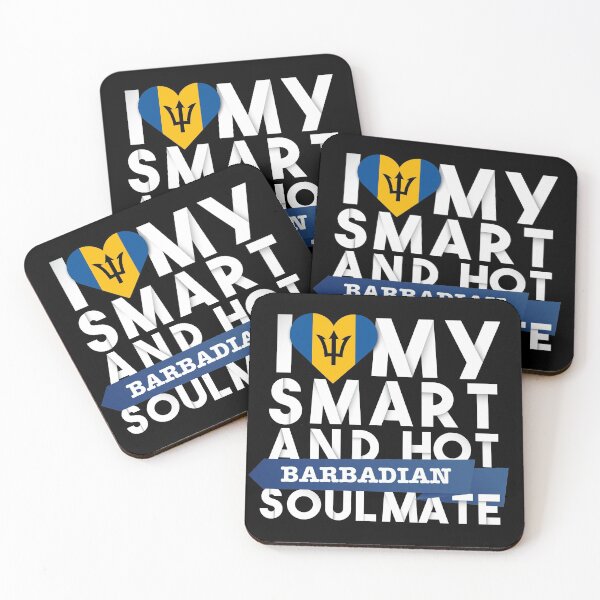 Item preview, I love my smart and hot Barbadian soulmate designed and sold by Urosek.