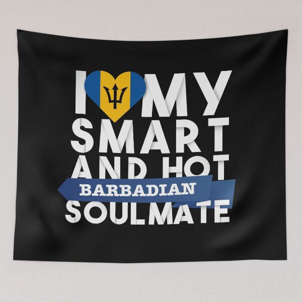 Item preview, I love my smart and hot Barbadian soulmate designed and sold by Urosek.