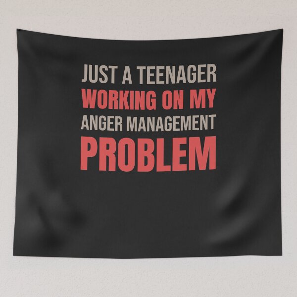 Item preview, Teenager Working On Anger Management Problem designed and sold by deichmonster.