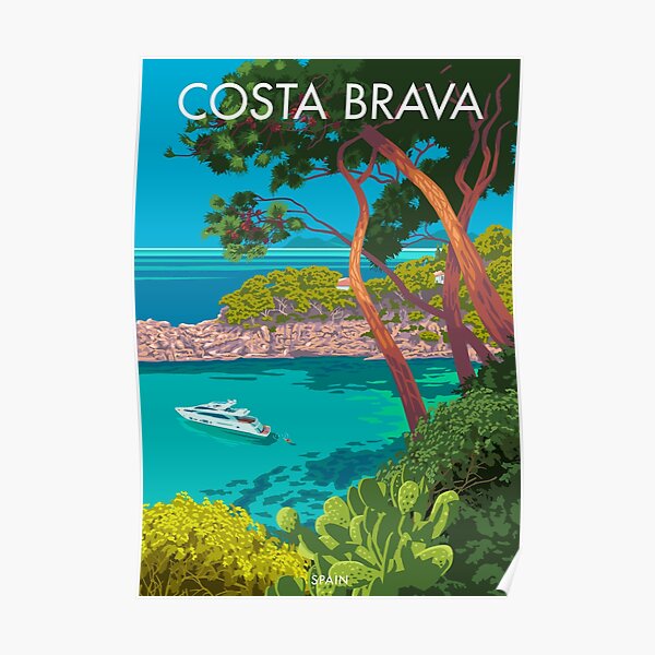 Costa Brava, Spain Poster