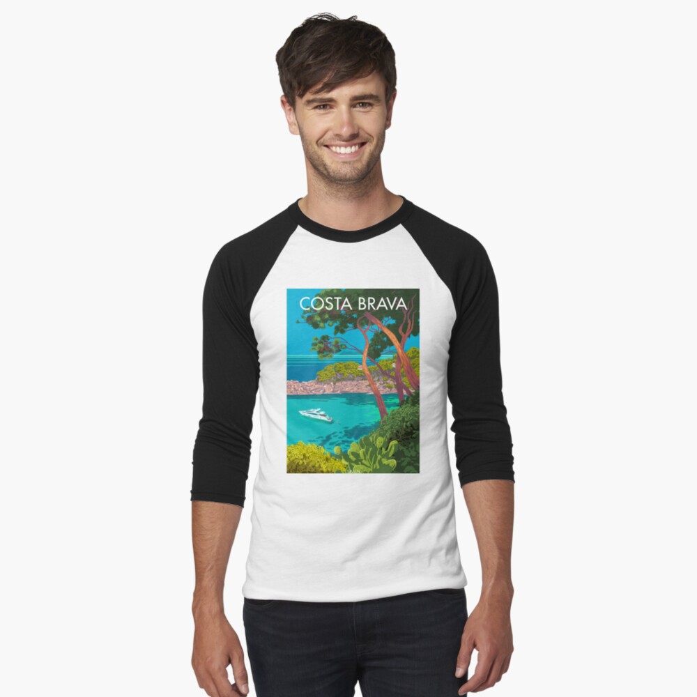Item preview, Baseball ¾ Sleeve T-Shirt designed and sold by smillership.