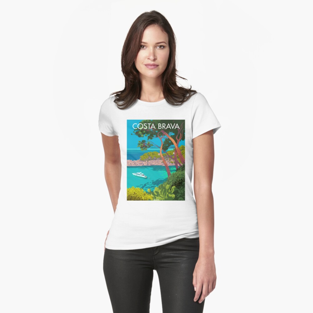 Item preview, Fitted T-Shirt designed and sold by smillership.
