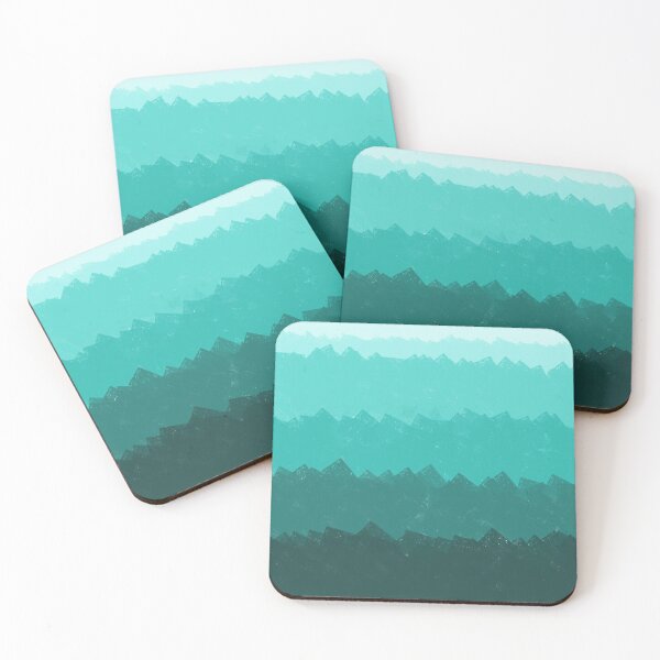 Item preview, Shades of Blue Gradient Pattern designed and sold by thesnowwhyte.