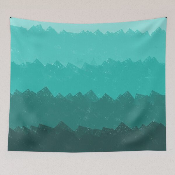 Item preview, Shades of Blue Gradient Pattern designed and sold by thesnowwhyte.
