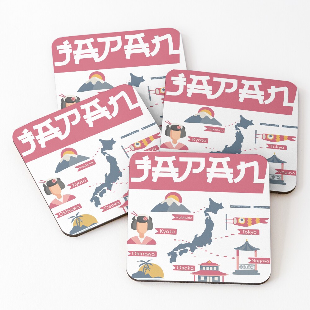 Item preview, Coasters (Set of 4) designed and sold by SamMeow.