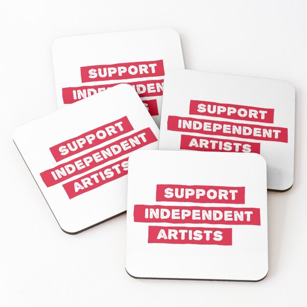 Item preview, Support Independent Artists - Distressed - Red designed and sold by MOREDANKMEMES.
