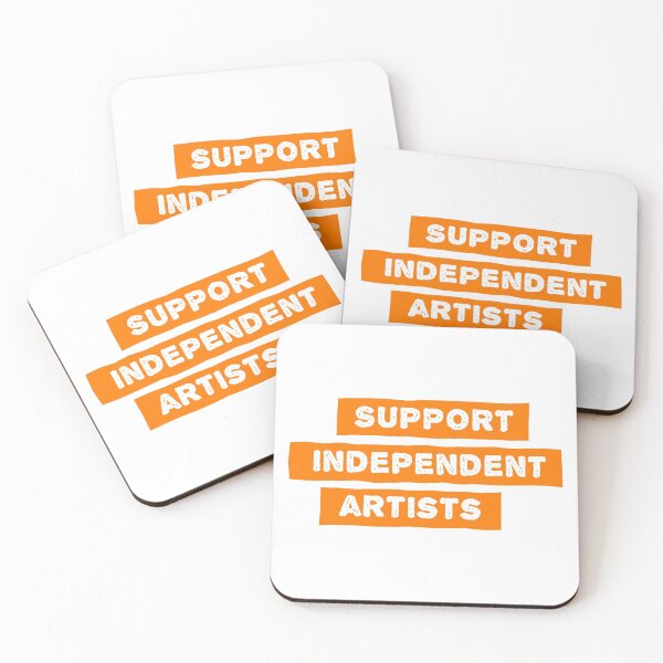 Item preview, Support Independent Artists - Distressed - Orange designed and sold by MOREDANKMEMES.