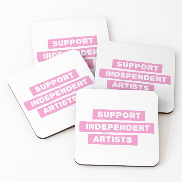 Item preview, Support Independent Artists - Distressed - Pink designed and sold by MOREDANKMEMES.