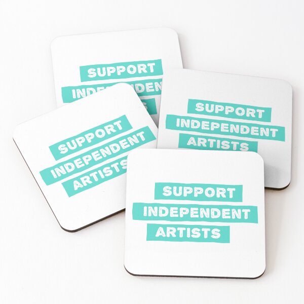 Item preview, Support Independent Artists - Distressed - Teal designed and sold by MOREDANKMEMES.