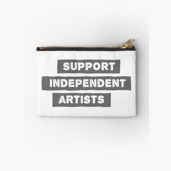 Item preview, Support Independent Artists - Distressed - Grey / Gray designed and sold by MOREDANKMEMES.