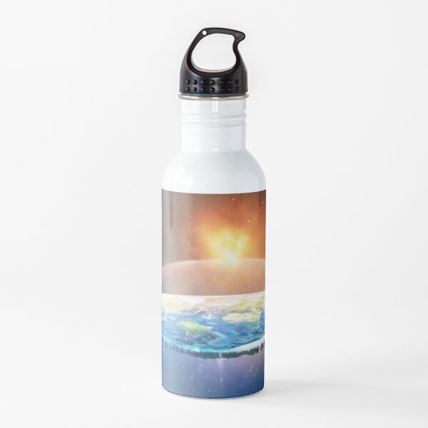 Flat Earth #FlatEarth Water Bottle