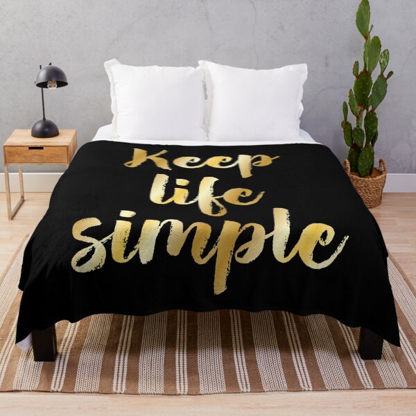Item preview, Keep life simple designed and sold by Dhynzz.