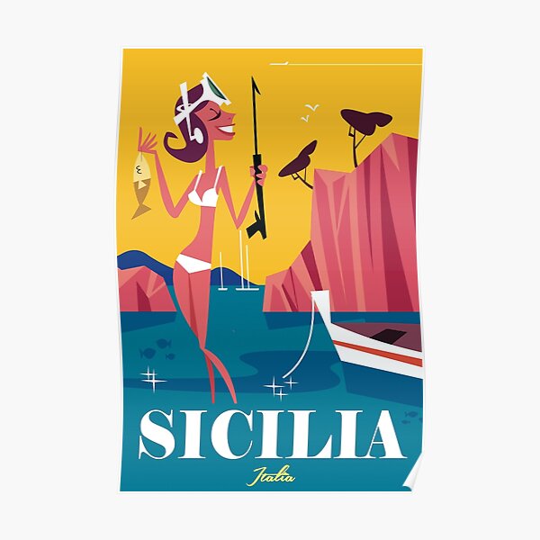 Sicilia poster Poster