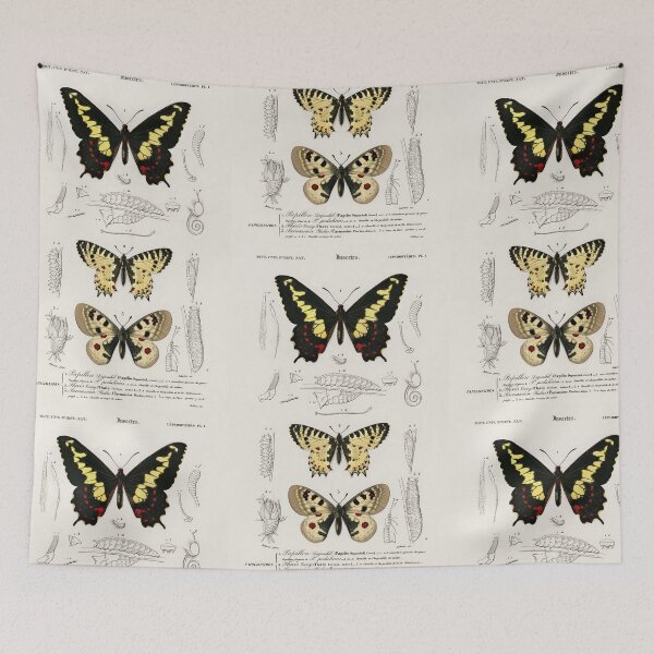 Artikelvorschau, Butterfly and moth species vintage illustration entworfen und verkauft von Vintage Designs +.