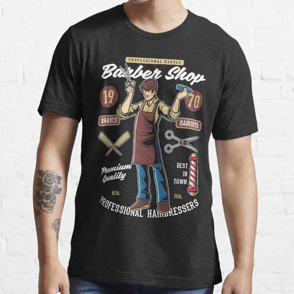 Professional Barber T-Shirts & T-Shirt Designs