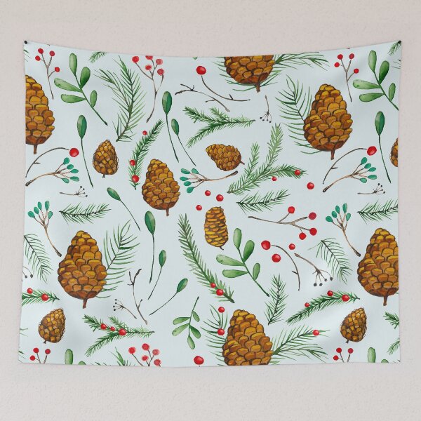 Item preview, Watercolor Pin cones designed and sold by Bazarovaart.