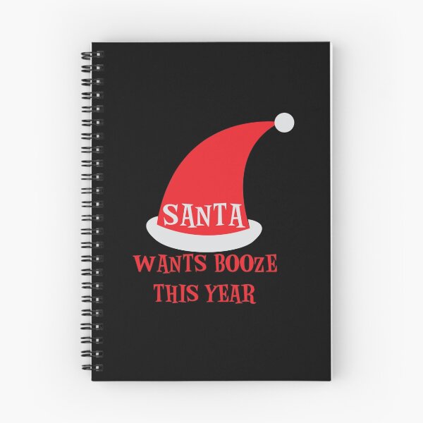Item preview, SANTA wants booze this year designed and sold by jazzydevil.