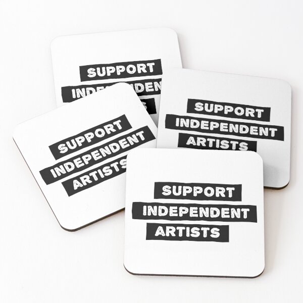 Item preview, Support Independent Artists - Distressed - Black designed and sold by MOREDANKMEMES.