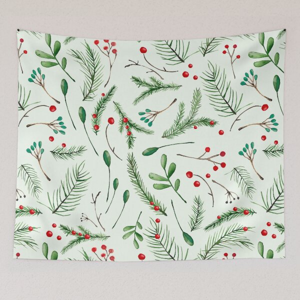 Item preview, Watercolor pine designed and sold by Bazarovaart.