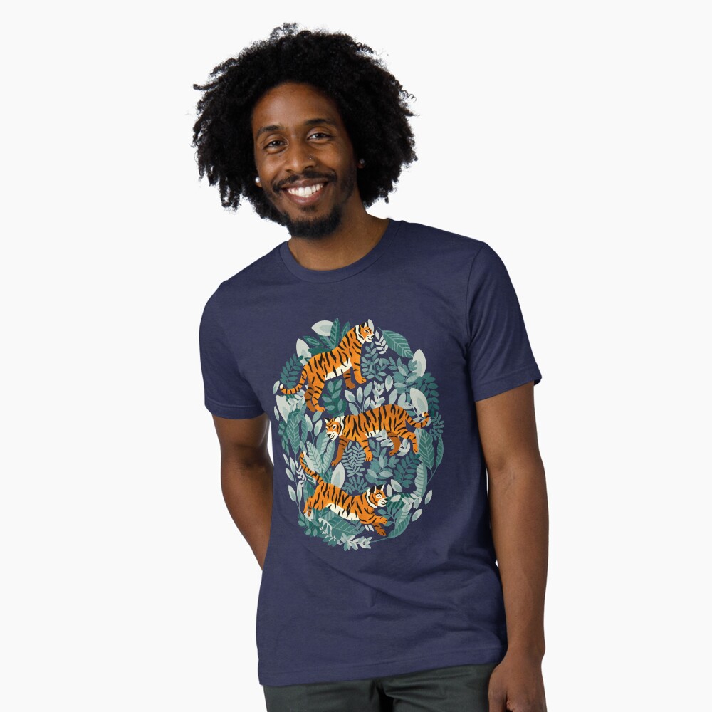 Vista previa del artículo con la obra «Camiseta de tejido mixto», diseñado y vendido por TigaTiga.