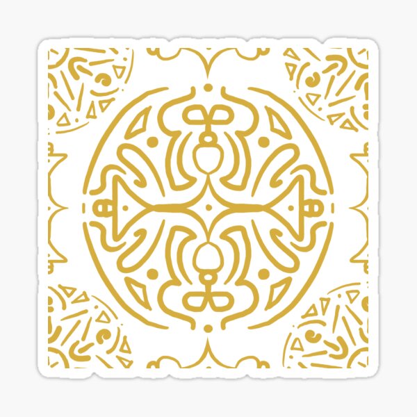Nordic Gold Sticker