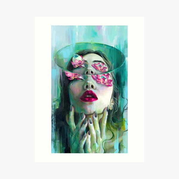 Refraction of the Spotless Mind Art Print