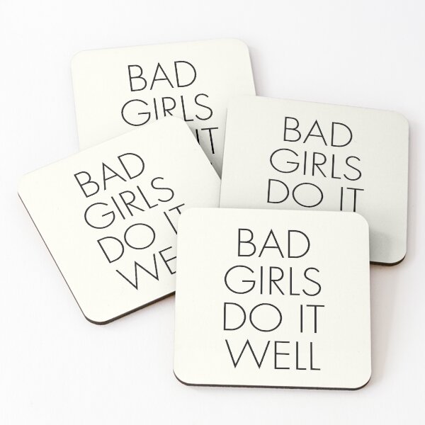 Item preview, Bad girls do it well, strong woman, independent women quote, free girls designed and sold by Spallutos.