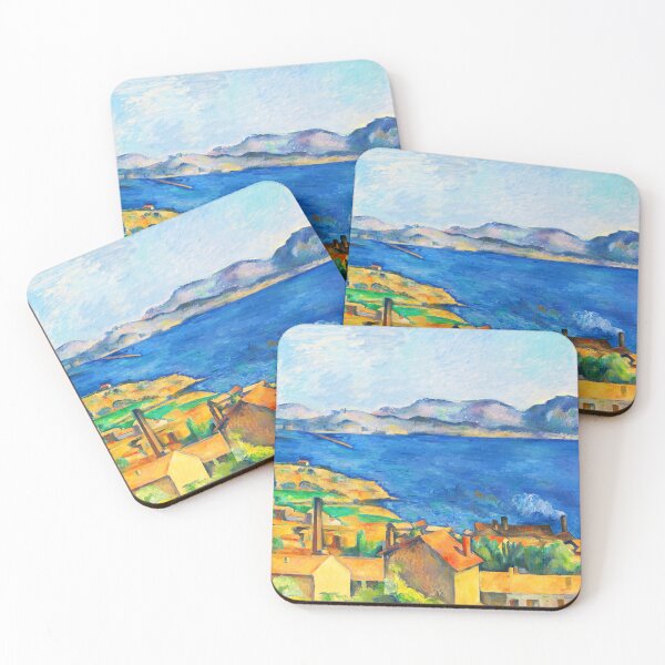 Item preview, The Bay of Marseille, Seen from L'Estaque - Paul Cezanne (Enhanced) designed and sold by HiPrincess.