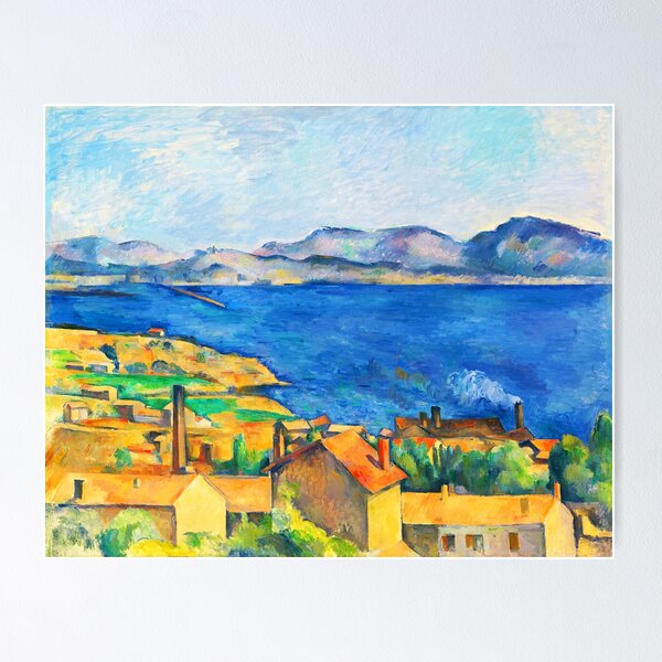 Artikel-Vorschau von Die Bucht von Marseille, von L'Estaque aus gesehen – Paul Cezanne (Erweitert), designt und verkauft von HiPrincess.
