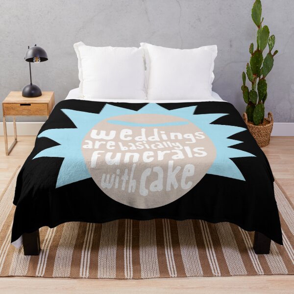 Artikelvorschau, Minimalist Rick Sanchez - Hochzeiten sind im Grunde Beerdigungen mit Kuchen entworfen und verkauft von teamasthers.