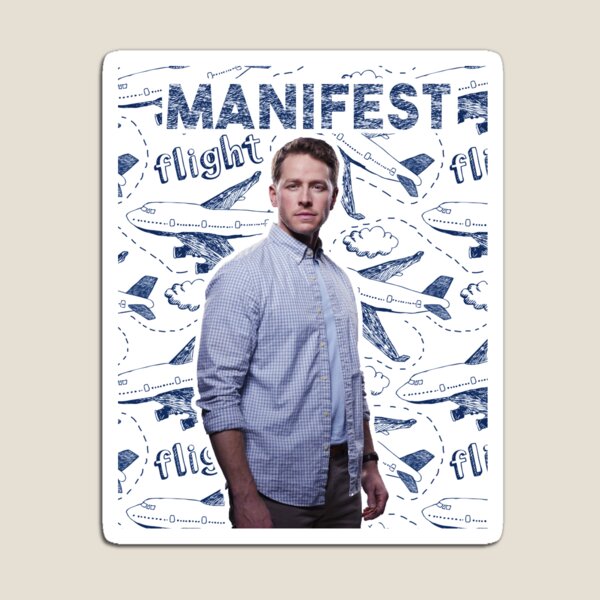 Artikel-Vorschau von Manifest "Ben Stone" Poster mit Flügen und Flugzeugen Muster Hintergrund, designt und verkauft von AnsykD.
