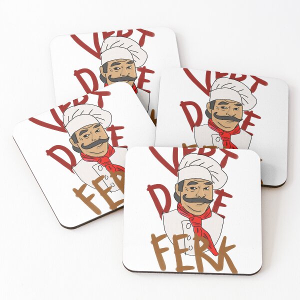 Item preview, VERT DE FERK CHEF DE LA MUSTACHE designed and sold by omaromalakian.