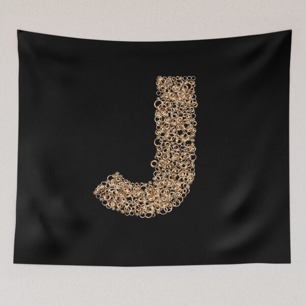 Item preview, Letter J steampunk design made up of cogs and washers designed and sold by Gerald Waters.